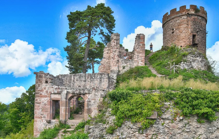 Château du Haut-Ribeaupierre (Or Altenkastel), France
